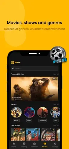 pikashow-for-google-tv Movies and shows
